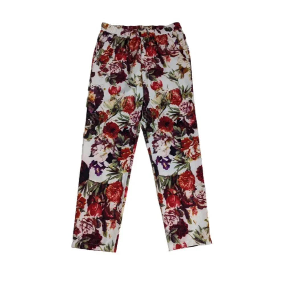 Disney Alice Through the Looking Glass Collection G by Giuliana Floral Pants 4